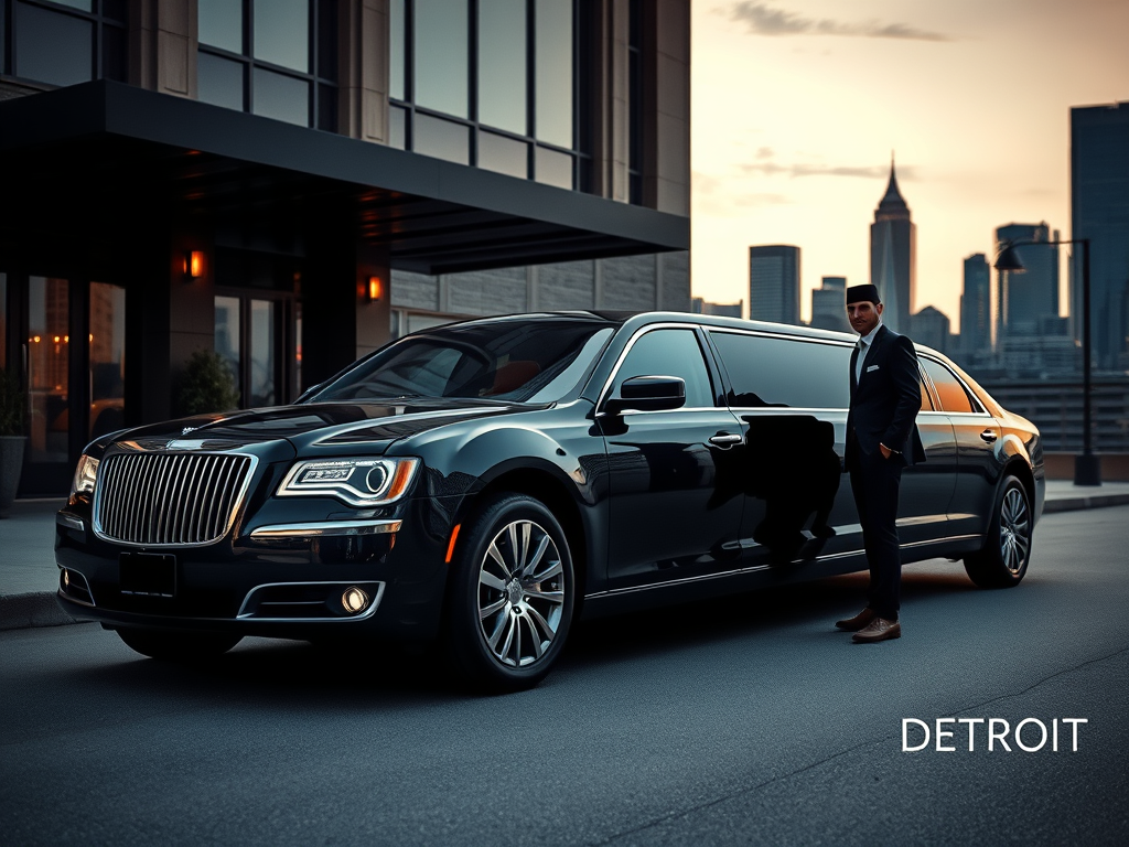 Detroit Limo service with chauffeur